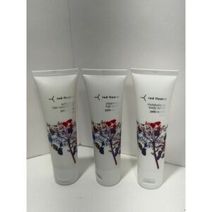 Red Flower Palo Santo Travel Set Hair Wash Conditioner Body Lotion 40ml 3pc NEW